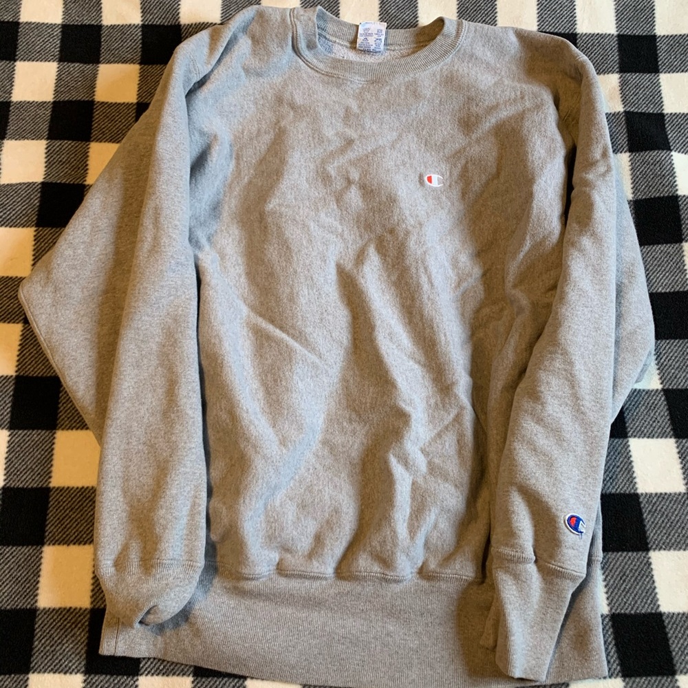 VINTAGE Gray Champion Sweatshirt